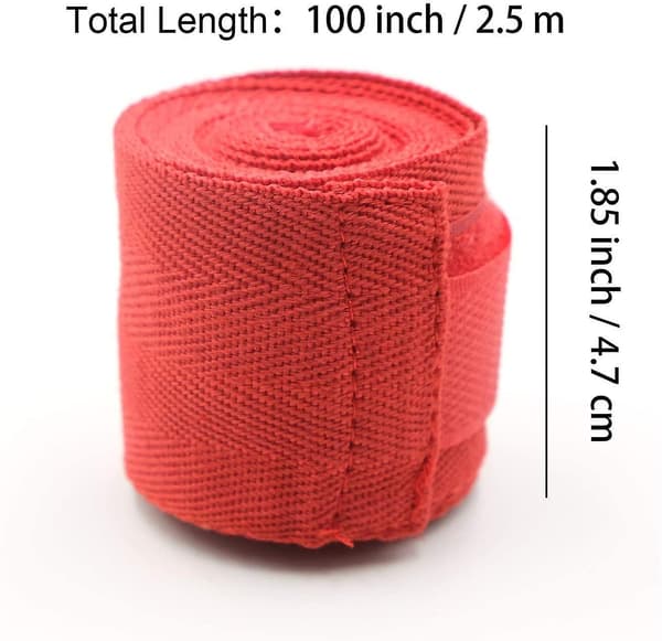 Bomullsbandage för boxning, handledsbandage, handskydd för kamp