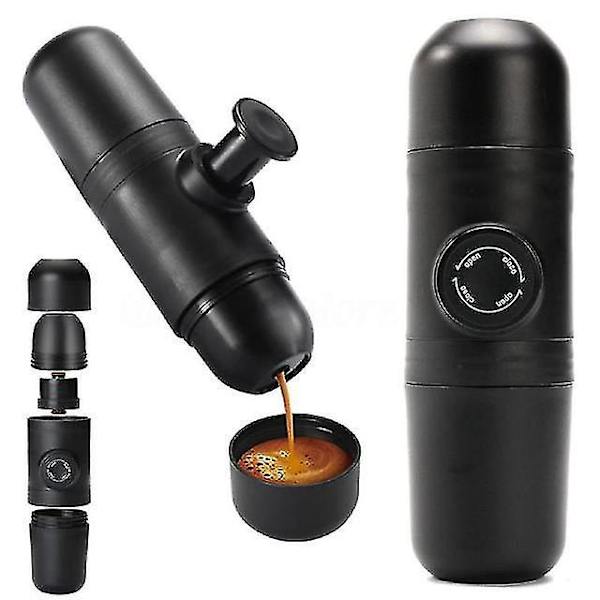 Bærbar Kaffetrykk Espresso Håndholdt Kaffemaskin