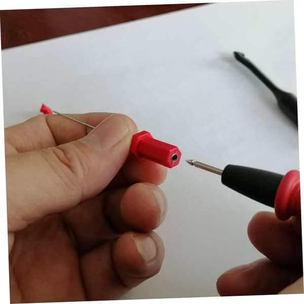 2st bandprob multimetertestkablar bakre sondkit piercing nålkit