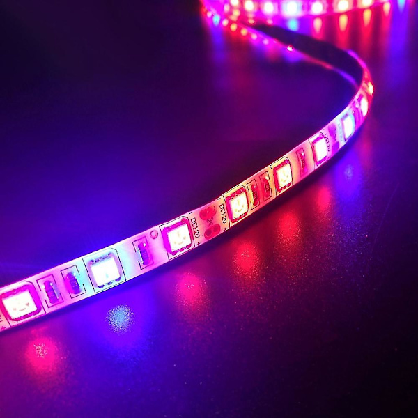 5m LED Vækstlys Indendørs Planter 300 LED'er 5050 SMD 12V