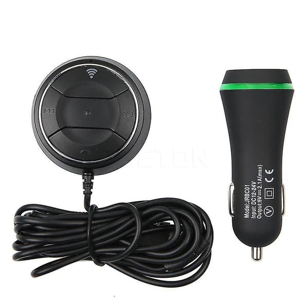 Bluetooth-mottaker bilsett med 2-ports USB-billader for iPhones
