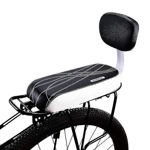 Børnesikkerhedssæde, Børnesæde Med Ryglæn Cykel Bagsæde, Cykeldele Tilbehør Sæder Komfortable For Børn Eller Voksne