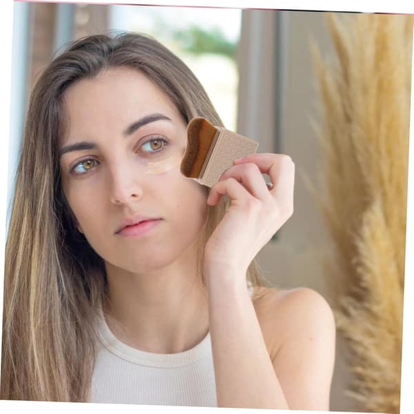 Rejse makeupbørster Blød kropsbørste til bronzer Dæk fluffy pudder foundation makeup svamp