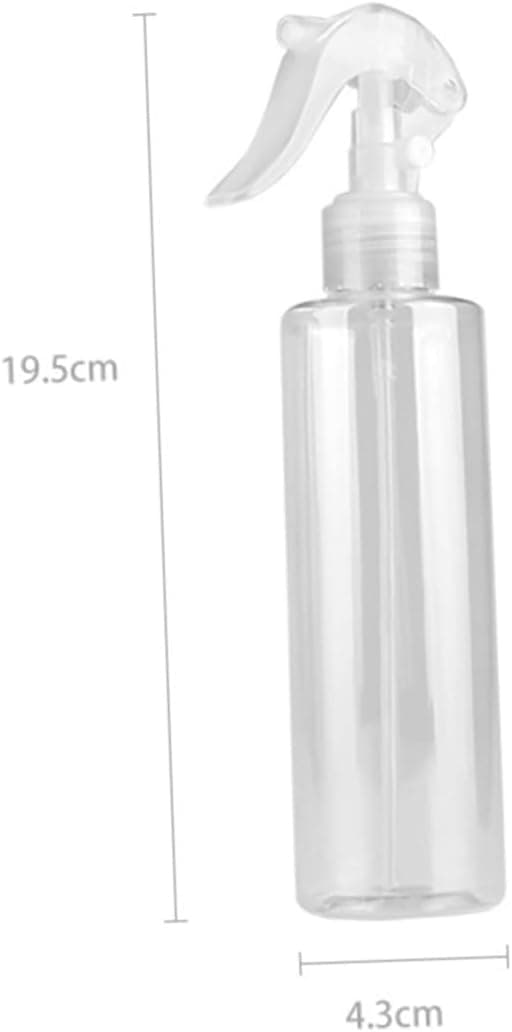 4 st 200 ml vattensprayflaskor, påfyllningsbara plastsprayflaskor