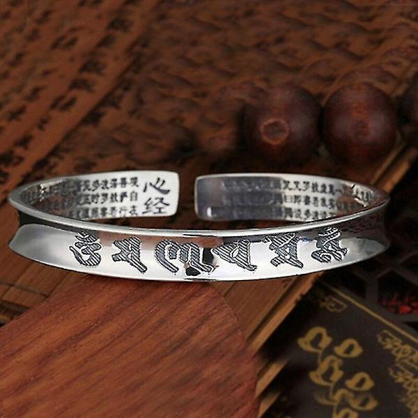 Vintage Hopea Mantra-ranneke Sydän Sutran Bangle