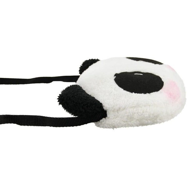 Lasten söpö Panda Olkalaukku Kolikkolaukku Tyttöjen Pehmosarja Vetoketjullinen Ristilaukku