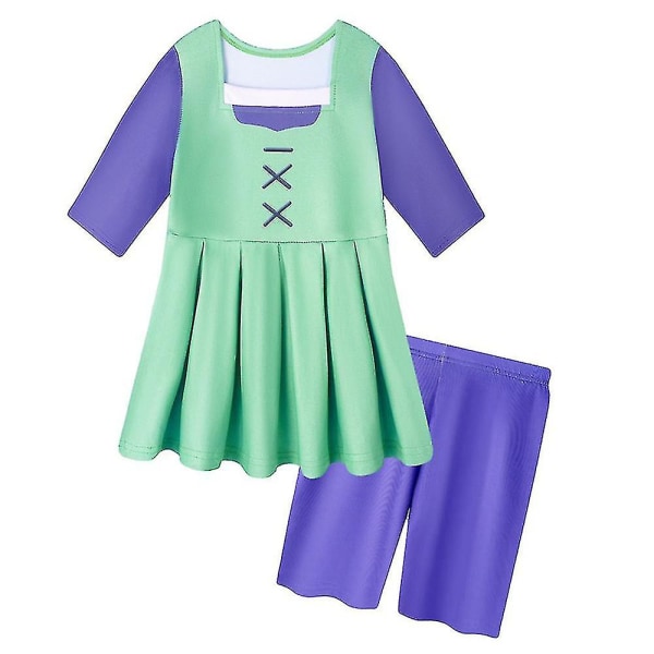 2-8 Jentebarn The Sea Beast Kostyme Topp + Shorts Sett 2-3 Years