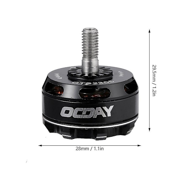Ocday GTS2305 2450KV Moottori 3-5S FPV-Kilpailuun
