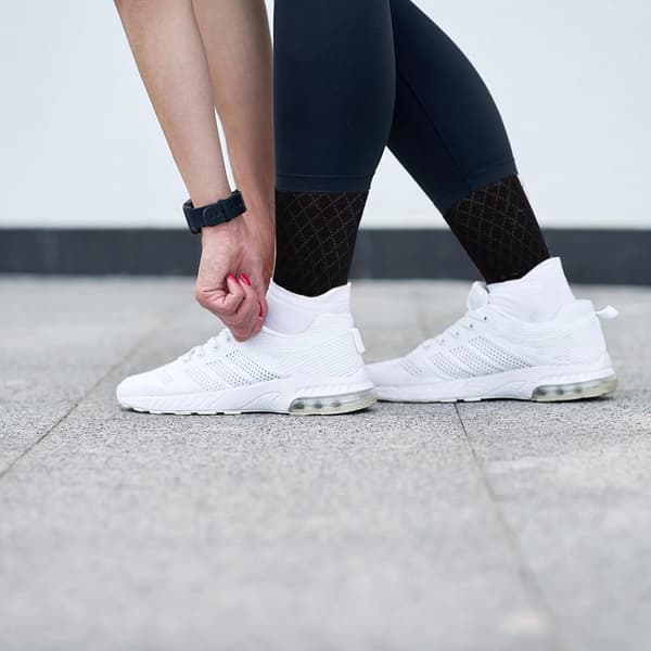 Solid Socks Five Toes Socks för sport- och fitnessaktiviteter bomullsmaterial
