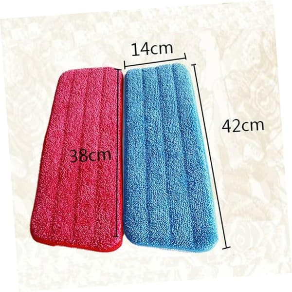 2 stk mikrofiber mopphode trekk erstatning for spraymopp enkel å rengjøre erstatte
