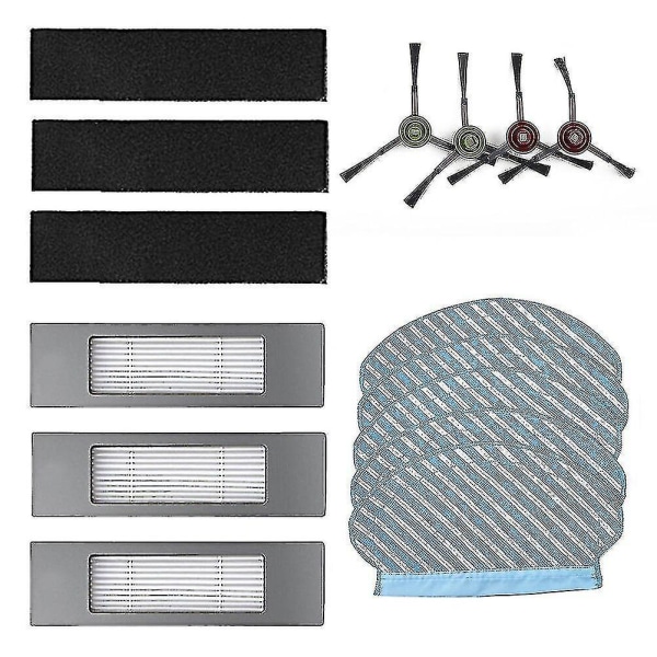 Suodattimet ja sivuharjat Ecovacs Deebot Ozmo 920 950 -malleille