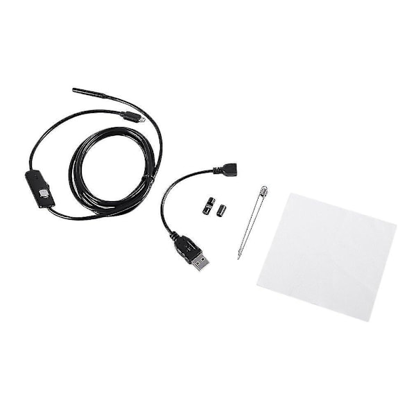 Vattentät 720p 5,5 mm 2 m Endoskop för PC Android