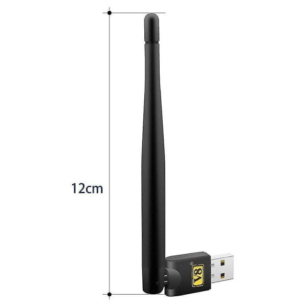2.4GHz Freesat USB Wifi Antenni Satelliittivastaanotin