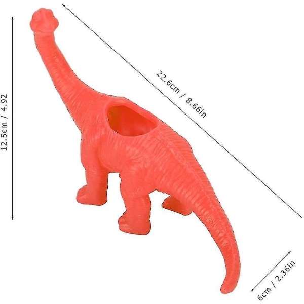 Dinosaurukset Eläin Kukkaruukku Kaktus Mehikasvi Puutarha Maljakko Koriste Oranssi T-yuhao