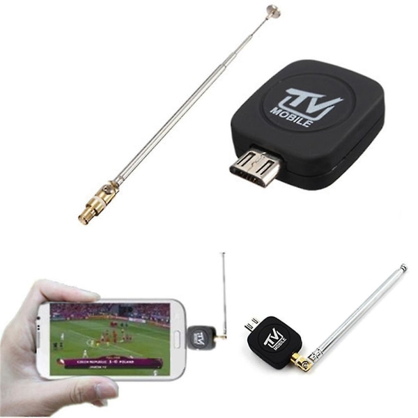 Mini Digital Dvb-t Usb Mobil HD Tv Tuner Stick Modtager