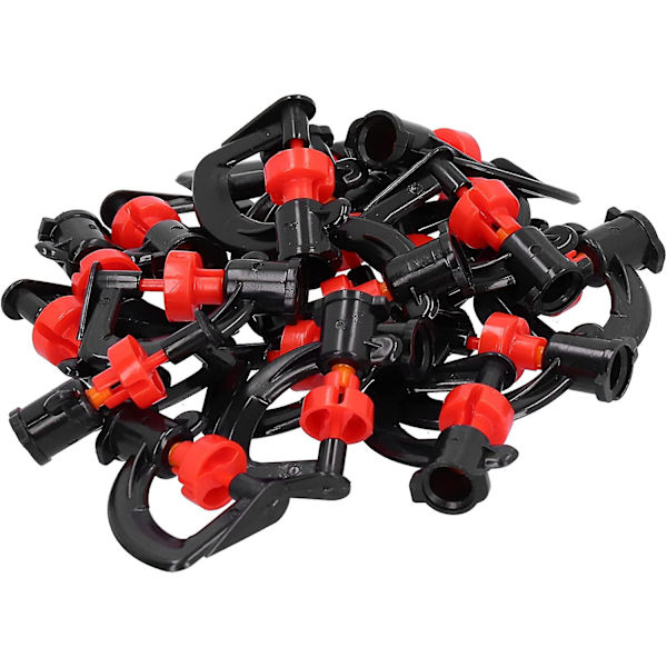 Dimsprinkler, 20-pack Dimsprinkler Bevattning Munstycke Sprinklerhuvud G-typ Sprinklermunstycke 180