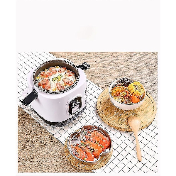 1,2L Mini Riskokekar med 2-lags Dampkoker