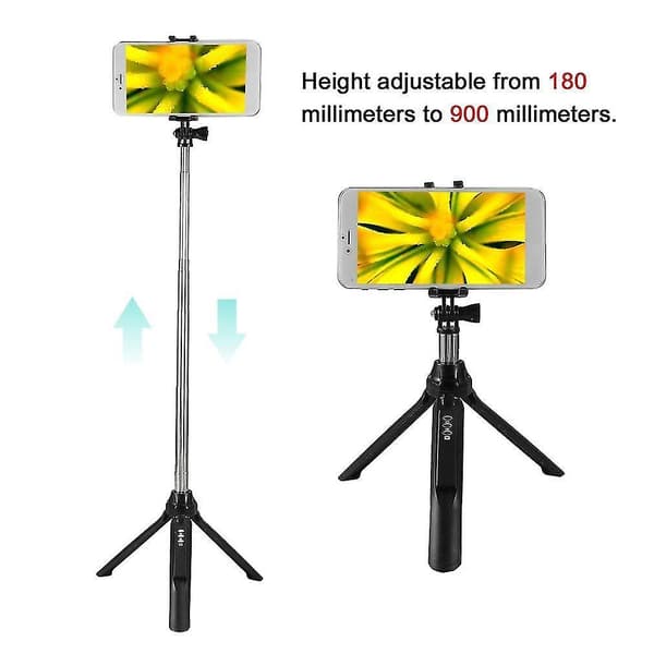 Mini Stativ 3 i 1 Monopod Bluetooth Selfie Stick