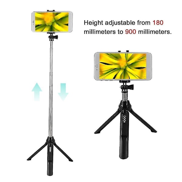 Mini Tripod 3 i 1 Monopod Bluetooth Selfie Stick