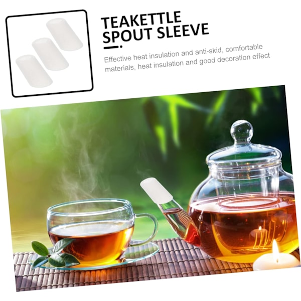 Kedel Tud Beskyttelse 3 Stk Silikone Tekande Tud Beskyttere Hjem Tekande Tud Beskyttelser
