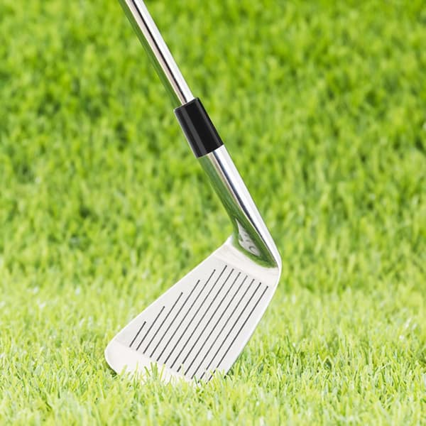 Golfkølle Ferrule Sleeve Sæt 2 stk. Sort Plastik Samlingsbeskytter Erstatning