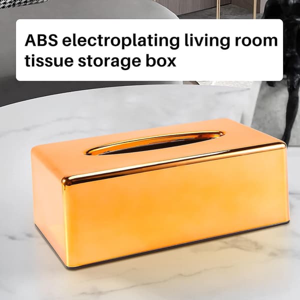 Papirholder Elegant Royal Gull Bil Hjem Rektangulær Vevboksbeholder Serviettvevholder