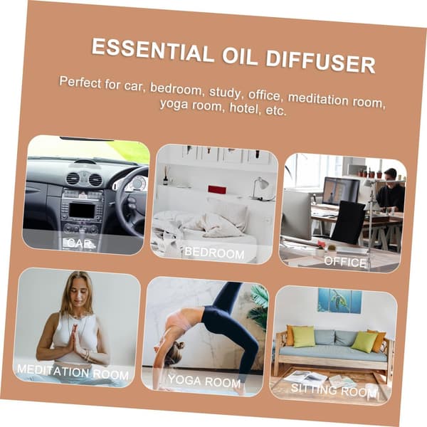 Æterisk Olie Træ Diffuser Valnød Naturlig Duft Diffuser Duft Aromaterapi Indretning