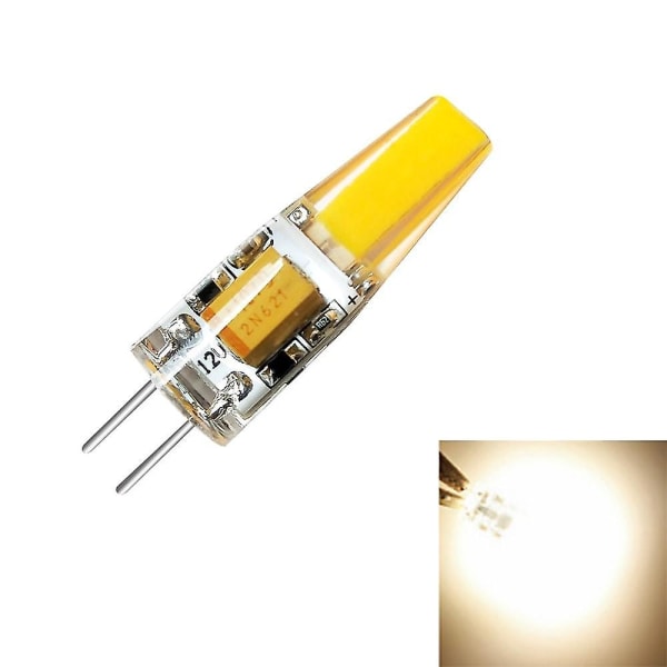10 stk G4 2W 200lm Cob Led Bi-pin Pære Dæmpbar
