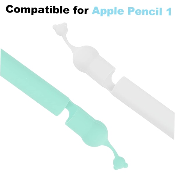 2 st Silikon Pennfodral Pennskydd Stylus Pennlock Pennfodral Stylus Pennskydd Penna