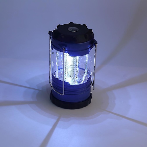 Teleskopisk Campinglykt Vandring Lys 12 LED Med Kompass