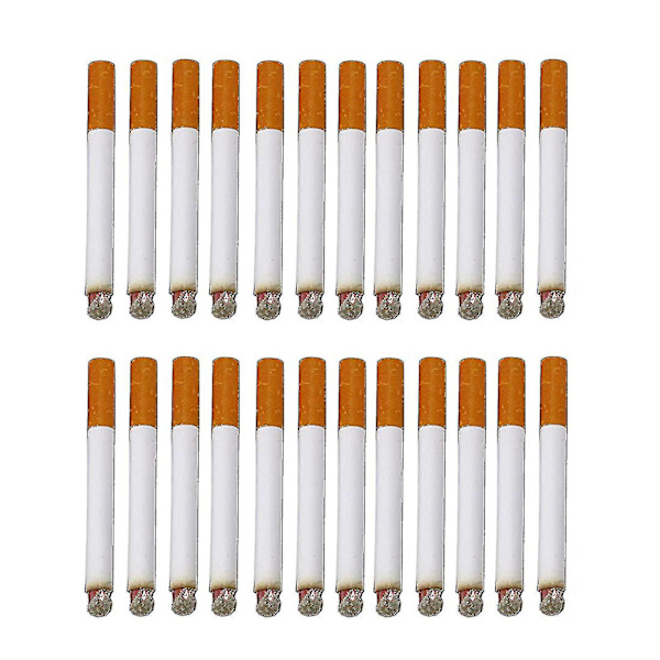 2/24/60 stk. Spøg Prank Magic Nyhed Trick Falske Cigaretter Fags Røgeffekt 24PCS