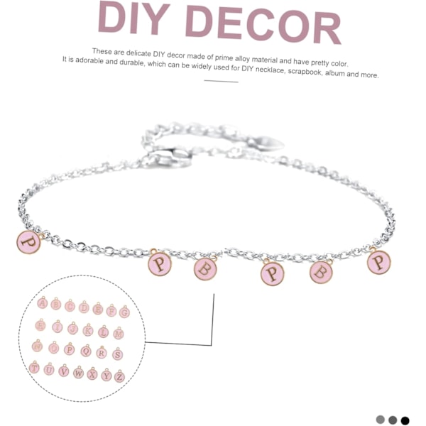 Englanninkieliset aakkosriipukset Korut DIY-korut Avaimenperät