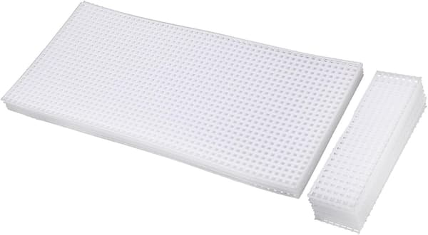 10 st väskplattor vävväskplattor DIY plastrutnät