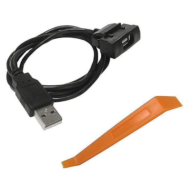 Bil Rcd510 Rcd315 CD-veksler USB-grensesnitt Adapter Lyd 4-pins Kontaktkabel For 2011 Octavia 2007