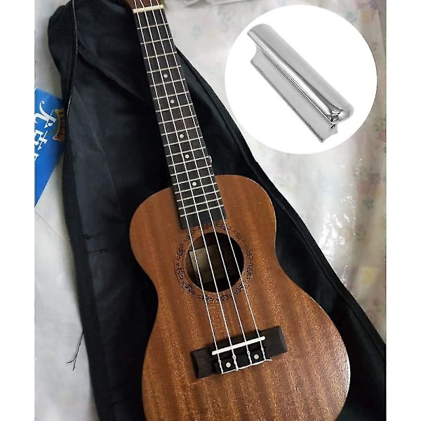 Gitarr Slide Tone Solid Rostfritt Stål Elektriska Gitarrtillbehör För Elektrisk Gitarr