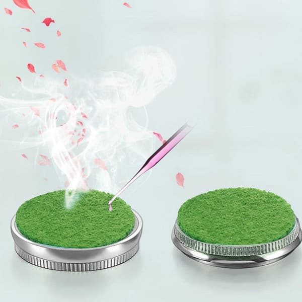 50 st aromaterapi bomullsrondeller för eteriska oljor Mini Diffuser Refill Pads Hushållsbruk Bekväm