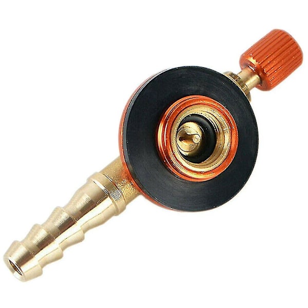 Camping Gasskomfyr Varmeapparat Ventiladapter Slange Regulator Propan Fylling Gassbeholder 1 stk