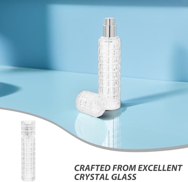 6 stk. Bitters Atomizer Sprayflasker 30 ml påfyllbare glassflasker