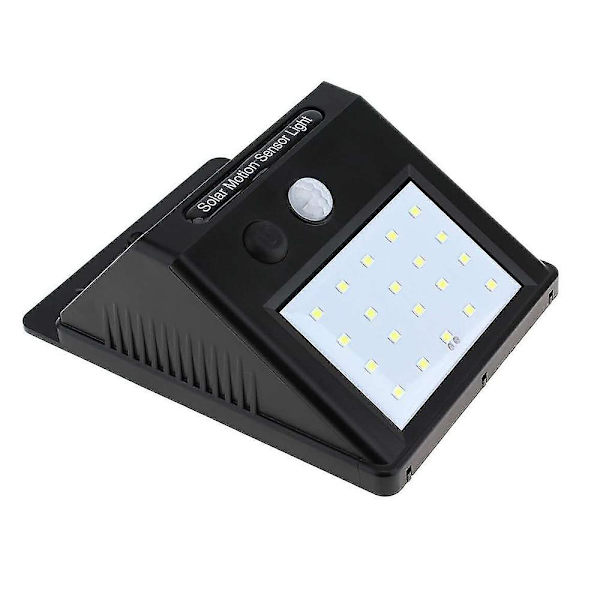 Solcellslampor för utomhusvägg, 2-pack, 3 lägen, LED-solceller