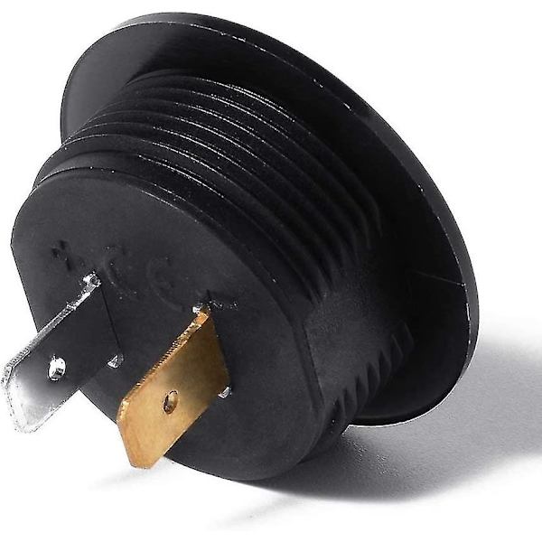 Vedenkestävä Volttimittari LED-näytöllä 12v-24v (sininen)