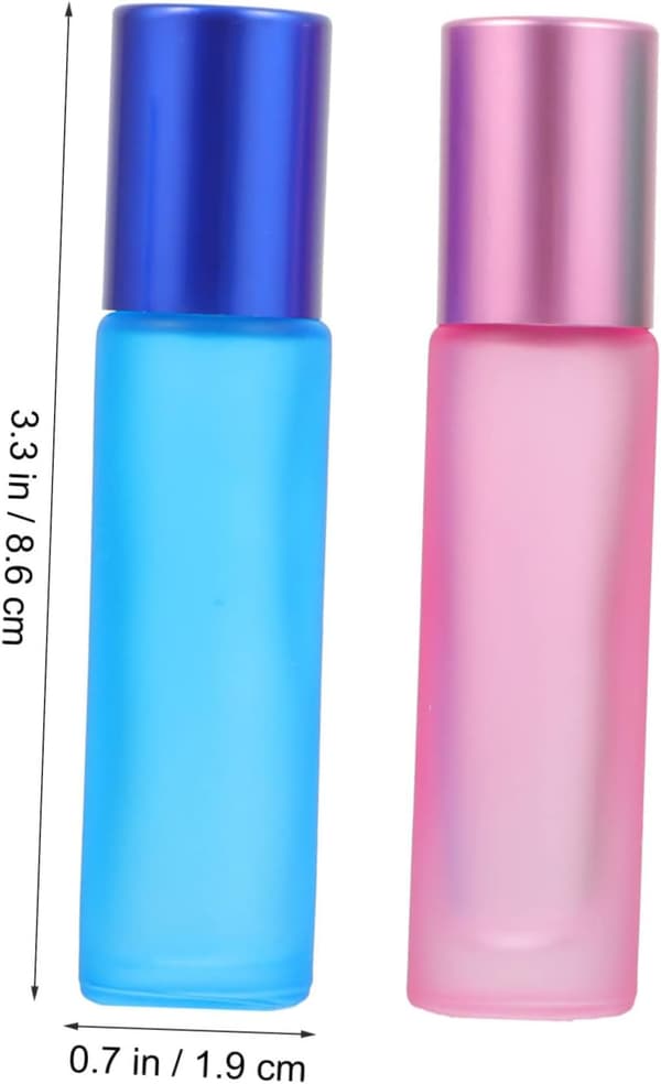 Glasrulleflasker 10 ml Små kompakte parfumepåfyldningsflasker