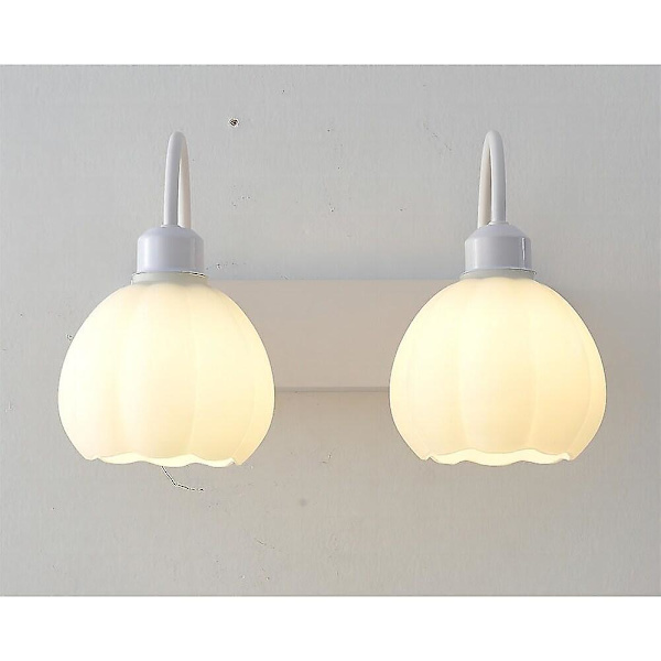 Badeværelses-Vægspejl Moderne 2 Lys Sconce
