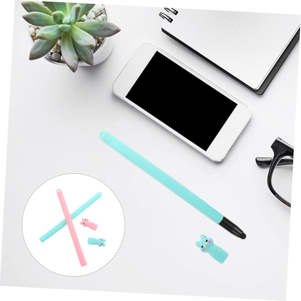 2 stk. Anden Generations Beskyttelsesetui Faldsikker Pen Cover Beskyttende Holder