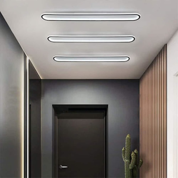 Taklampe Dimbar Aluminium Moderne Stil Svart Led