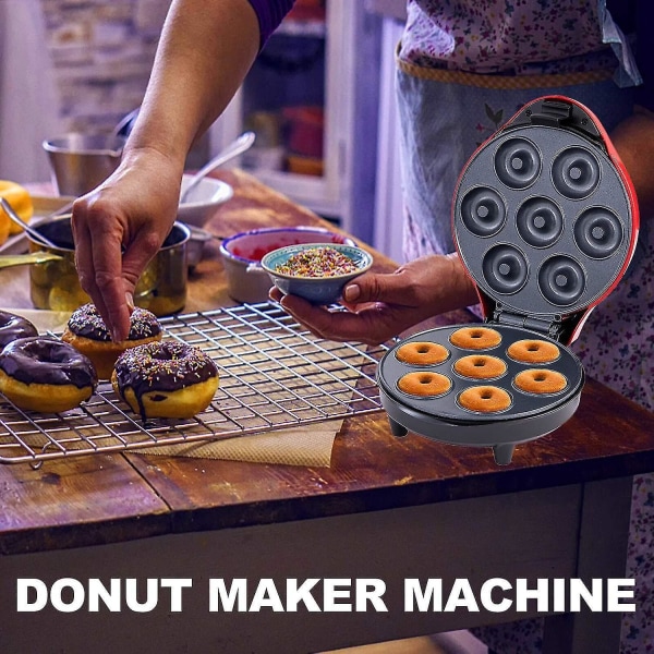 1200W Automatisk Donutmaskin for Frokost Snacks Desserter