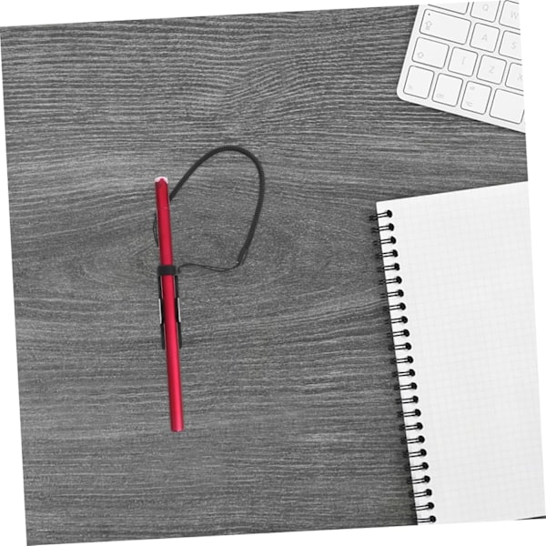 Stylus Pen Snorfang Adhesive Clip Pakke Udtrækkelig Pen Holder til Touchscreen Elastisk Snor til Kontor