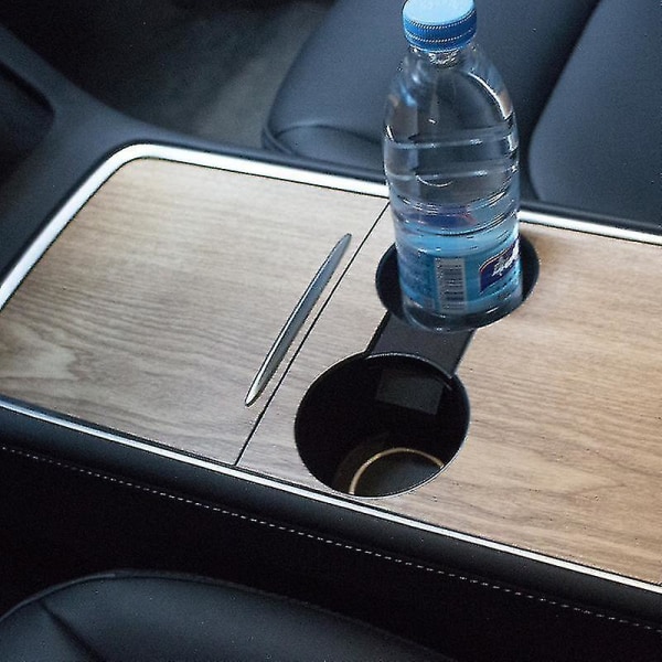 Vattenkoppshållarinsats, begränsningsklämma i plast för Model Y/3, passar Tesla Model3/y (1 st, röd)