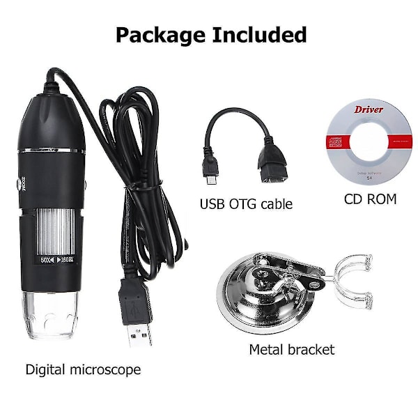 1600x USB Digital Mikroskop Kamera Endoskop 8LED