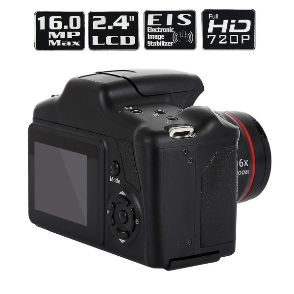Digitalkamera Videoinspelare 2,4 tum 16MP 1080p