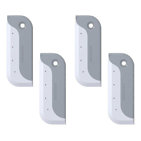 4 stk Fugle-Skrape Vindu Glassvasker Husholdnings Glassvasker Verktøy Rengjøringsverktøy grey